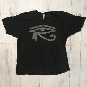 Eye of Ra Mississippi Large Gray T-shirt